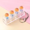 Bread Style  Keychain 1PC Creative Stress Relief Toy Cute Bag Accessory for Student Daily Use