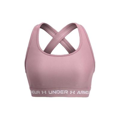 Crossback Medium Support Yoga Training Sports Bra Women Underwear Essence-Pink 1361034-697