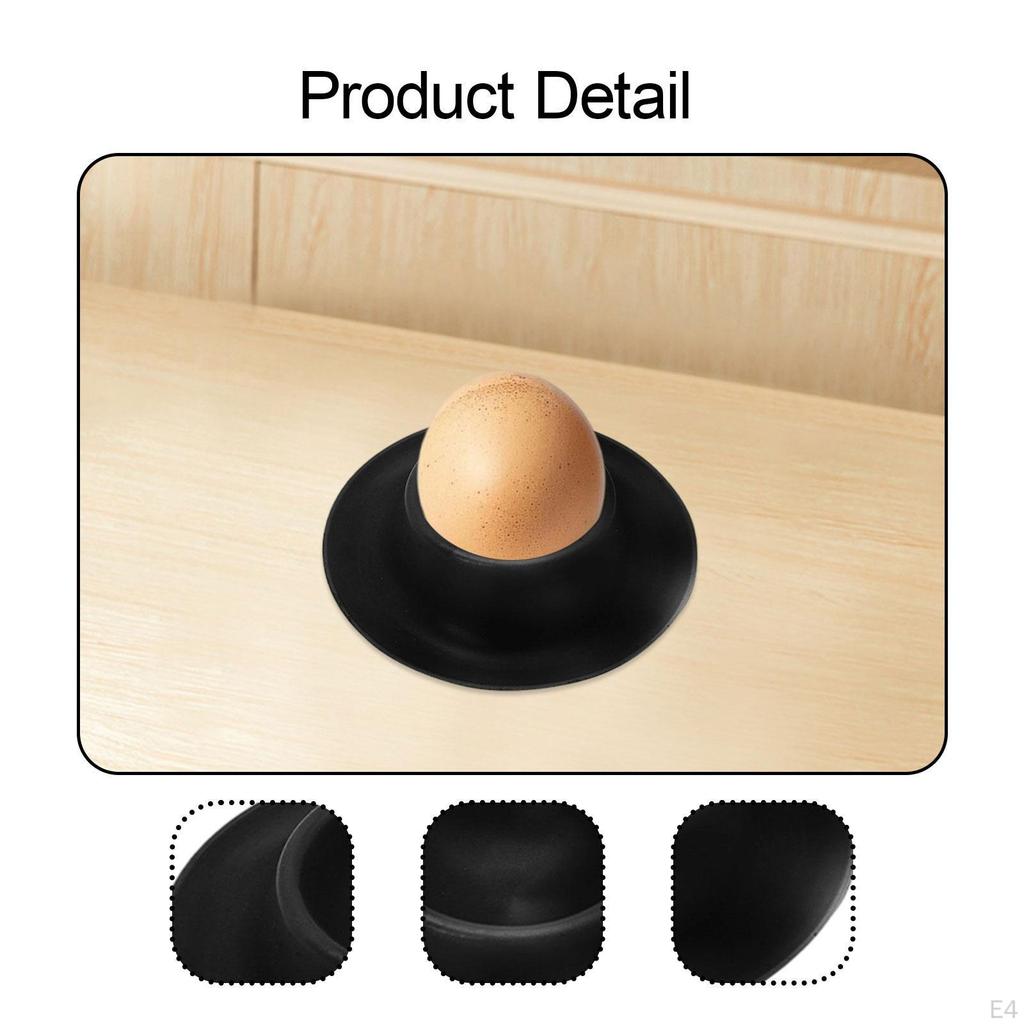 6 Pack Egg Holders Stackable Storage Containers for Kitchen Refrigerator