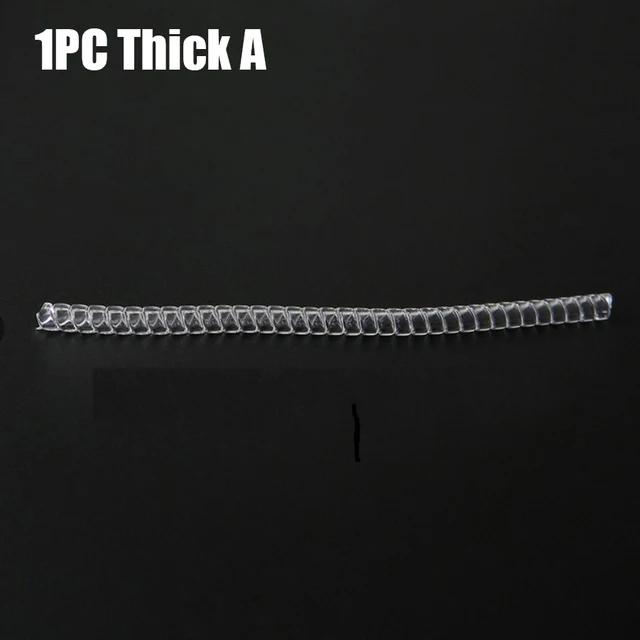 1/4pcs Ring Size Reducer Tools Spiral Spring Based Rings Adjust Invisible Transparent Tightener Resizing Tool Jewelry Guard