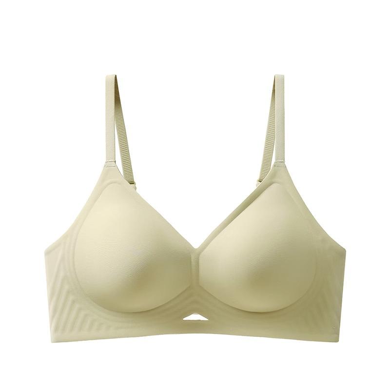 Traceless underwear, women's small breasts gather, soft support, nude feeling, pull to prevent sagging, close secondary breasts, no steel ring