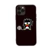 HK5 Badtz Maru Black Sofe Case for iPhone 16 15 Plus 14 13 Pro 8 SE XR XS Max P30 Nova 5T Y5P Y6 Y7 Y8P Y9 Realme C30 C33 C31 VIVO Y36 V27