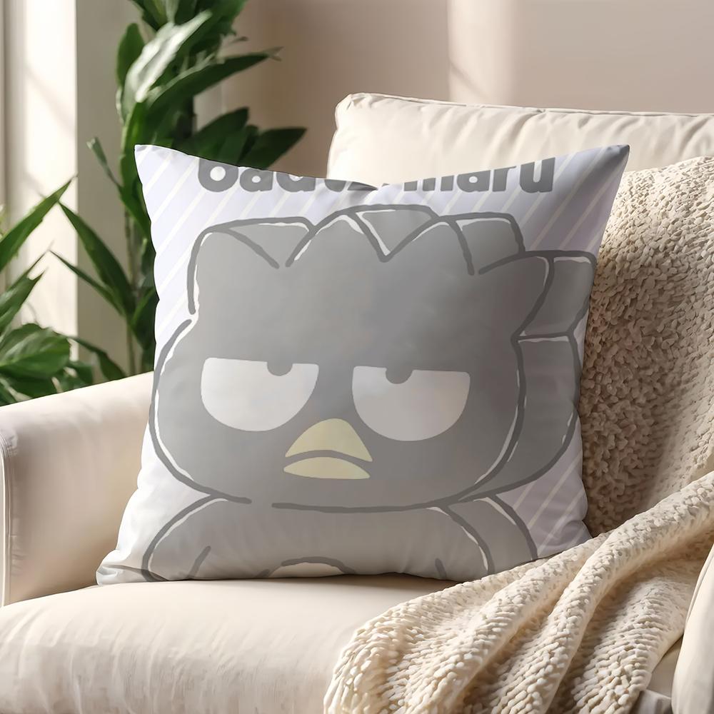 BadtzMaru Cartoon Cushion Cover For Pillow Printing Sofa Decoration Home Car Room Coffee Shop Office Nordic Simplicity