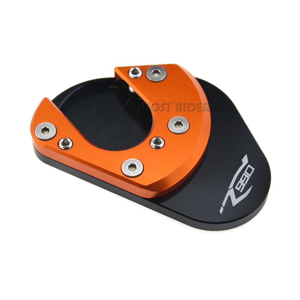 Pro 990MP 2001-2015 990 Adventure/R/S/LC8 2006-2013 CNC hliníkový stojan prodlužovací podložka bočního stojanu