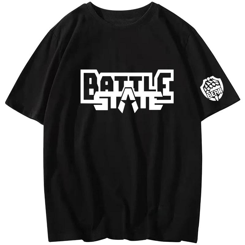 2026 Escape From Tarkov Bold Graphic T-Shirt Unisex Eye-Catching Pattern Cotton Crew Neck Trendy Gaming Streetwear Statement Casual