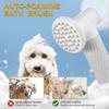 Pet Automatic Bubble Machine Bath Gel Bubble Machine And Dog Bath Bath Liquid Machine Bath Supplies Massage Brush Bubble