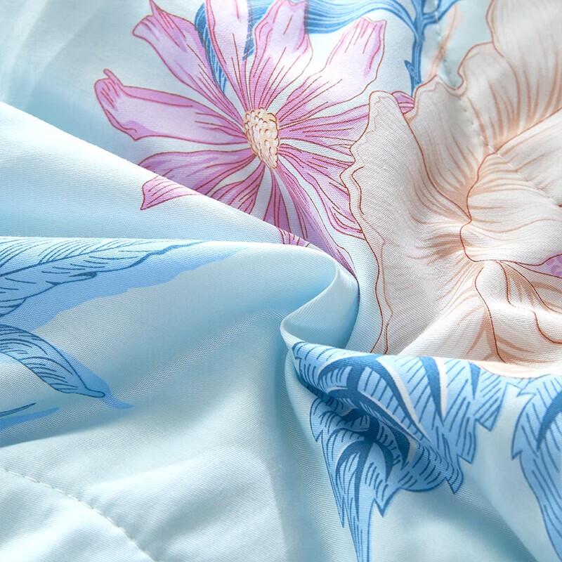 FUANNA Pure Cotton Antibacterial Seven-Hole Fiber Summer Quilt