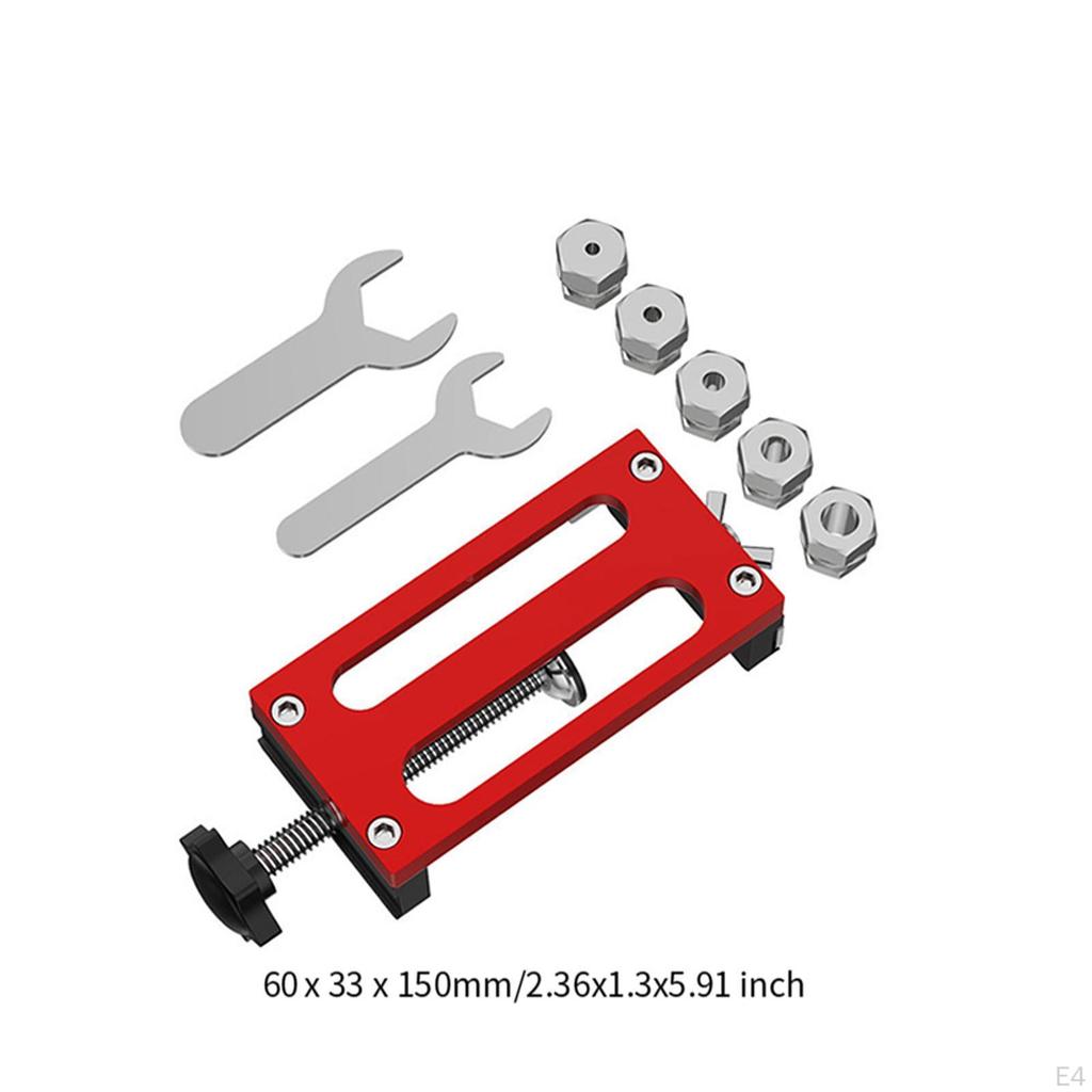 Aluminum Profile Drill Guide Punch Locator Hole Jig Wrench Tool for Cabinet Home