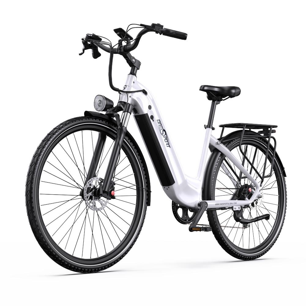 ONESPORT OT05 Pro All-Terrain Adult Electric Bicycle With Seat 250W Motor 36V22.5Ah Battery 28 Inch Wide Tires Electric Bike Off-Road E-Mountain Bike