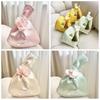 Orchid Flower Chinese Style Handbag Printing Small Item Pouch Sweet Wedding Candy Bag Banquet