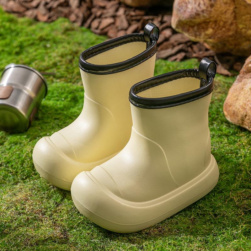 Children's rain shoes children's school kindergarten waterproof cartoon non-slip baby rain boots children's new water shoes