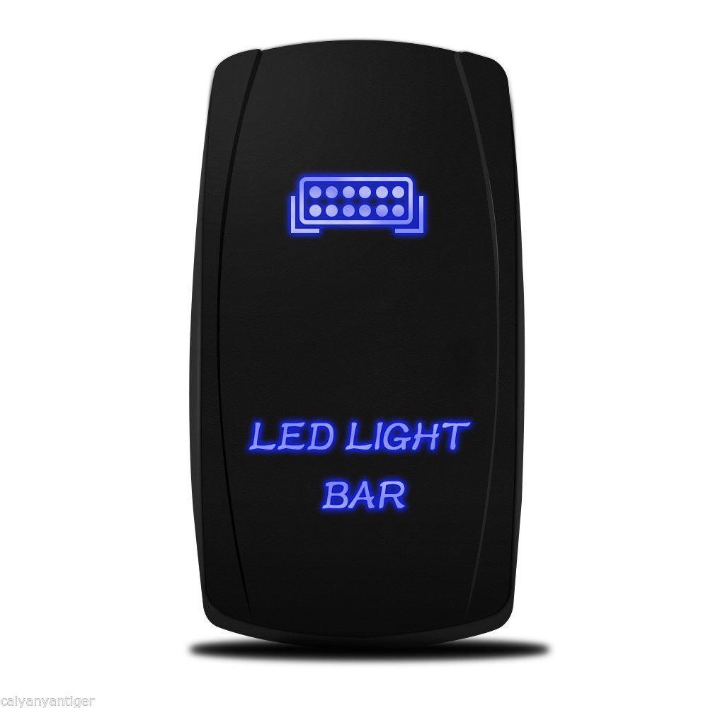 5-poliger LED-Boots-Push-Wippschalter-Panel für LKW-Bootsauto-Kippschalter-Panel Feuerzeugbuchse Leistungsschalter Momentary Button