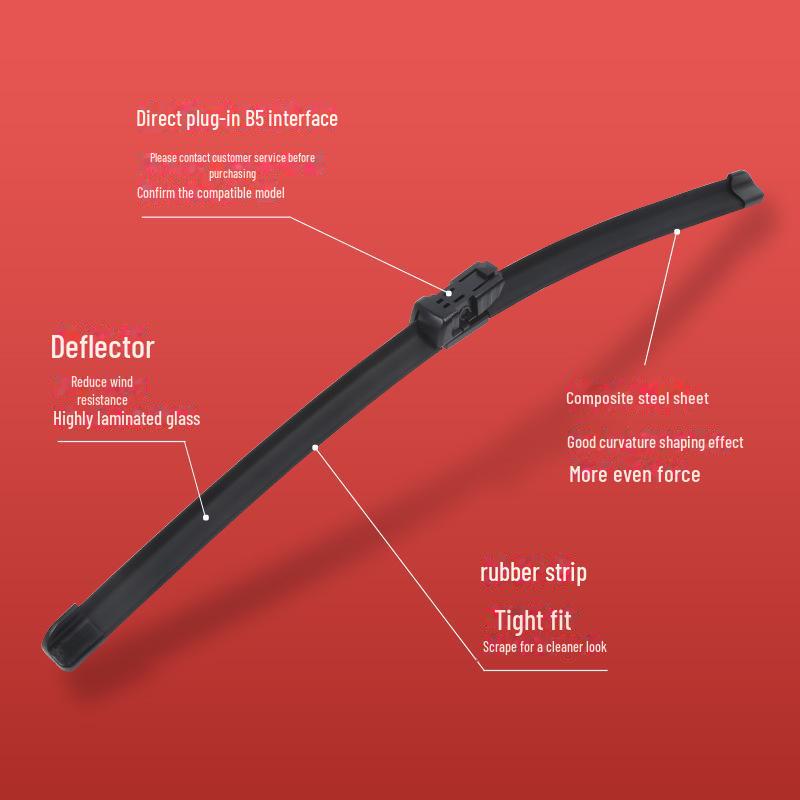 Ideal L6-L9 and MEGA Compatible Boneless Wiper Blade for New Energy Vehicles