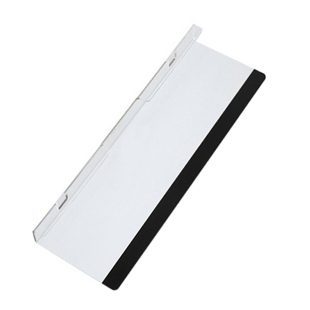 2Pcs Acrylic Monitors Bottom Memo Board Transparent Acrylic Monitor Memo Board  Mobile Phone Pen