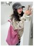 Girls' Cartoon Print Hooded Sweatshirt - Autumn 2026 New Arrival, Cute Loose Fit Pullover for Medium & Large Children, Long Sleeve Top