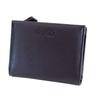 Arnold Palmer Leather Big Umbrella Logo Bifold Wallet with Deep Business Casual 4AP3613 Men's Zipper, Style, (BROWN)