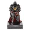 HDMbigmi King's Guard Leader Cloak Warrior Knight Pen Holder Cell Phone Stand, Ornament Knight Statue, Pen Stand Paperweight for Office or Home (Iron)