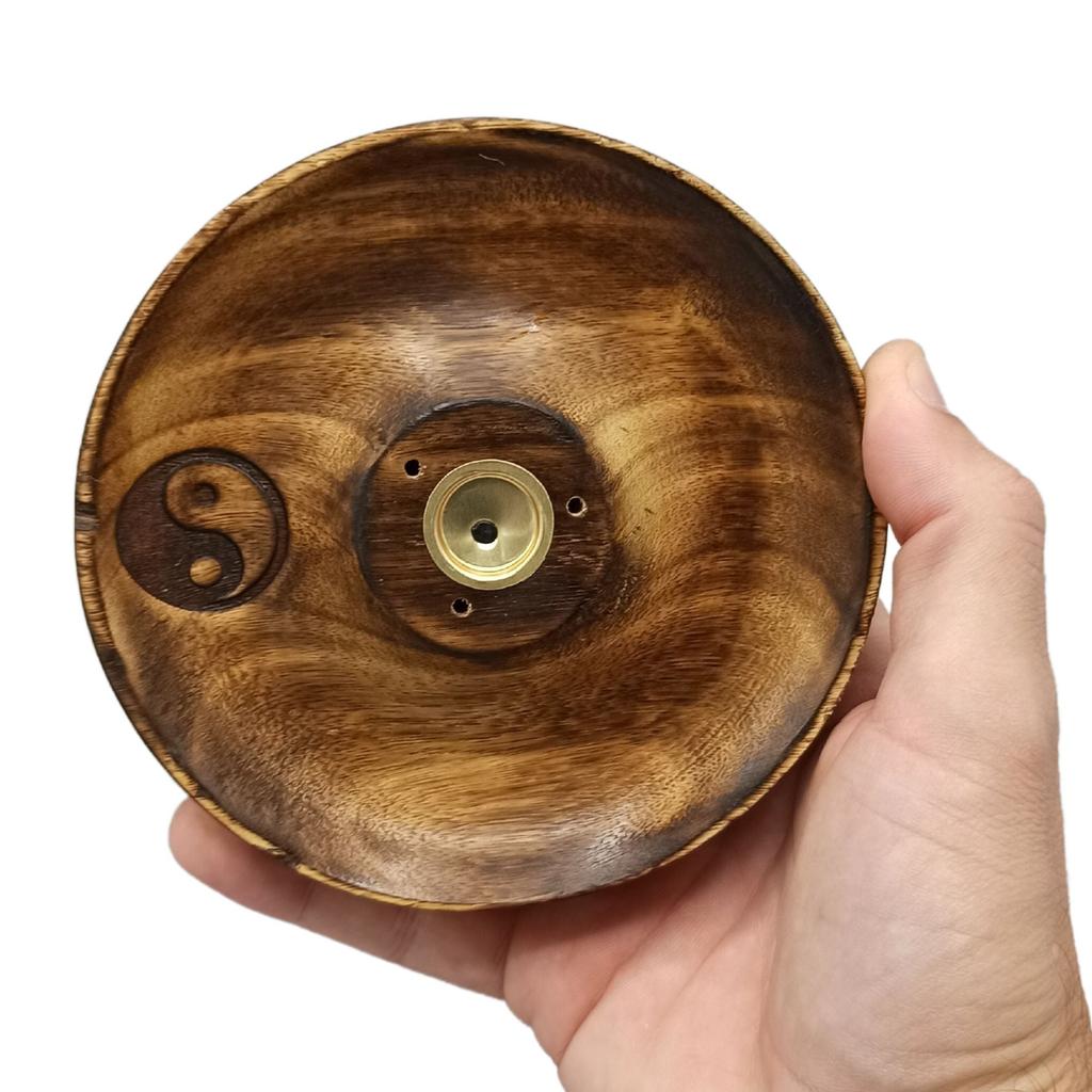 Incense Burner For Sticks And Cones Yin Yang