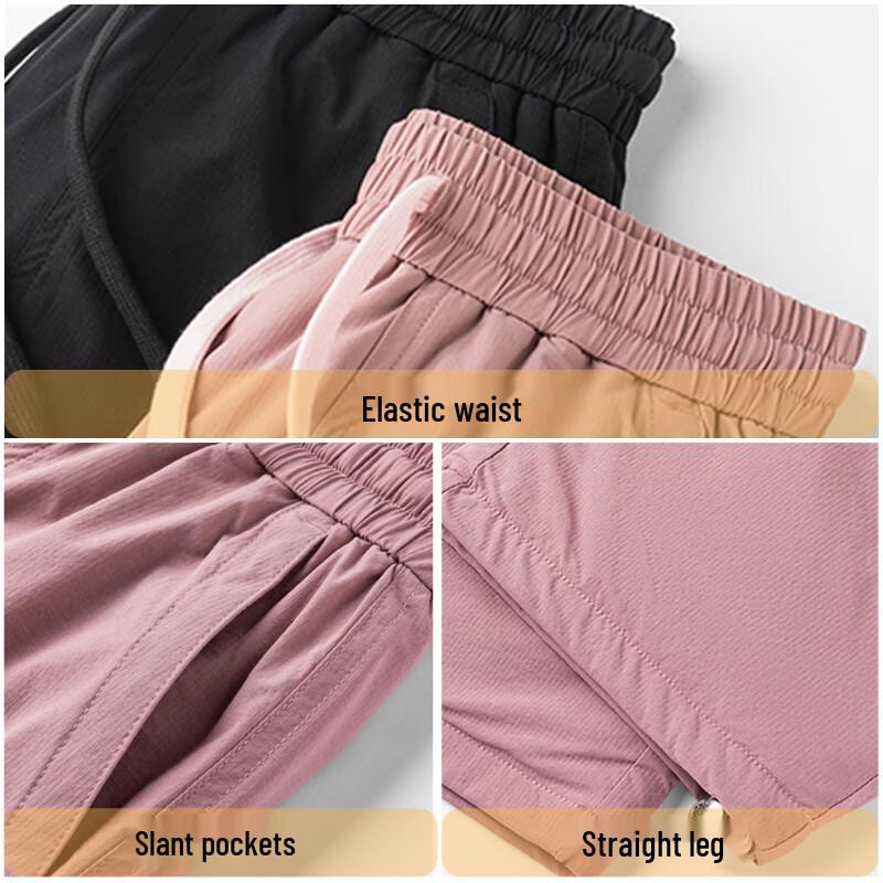 Xuezhongfei Women's Warm Straight-Leg Down Pants