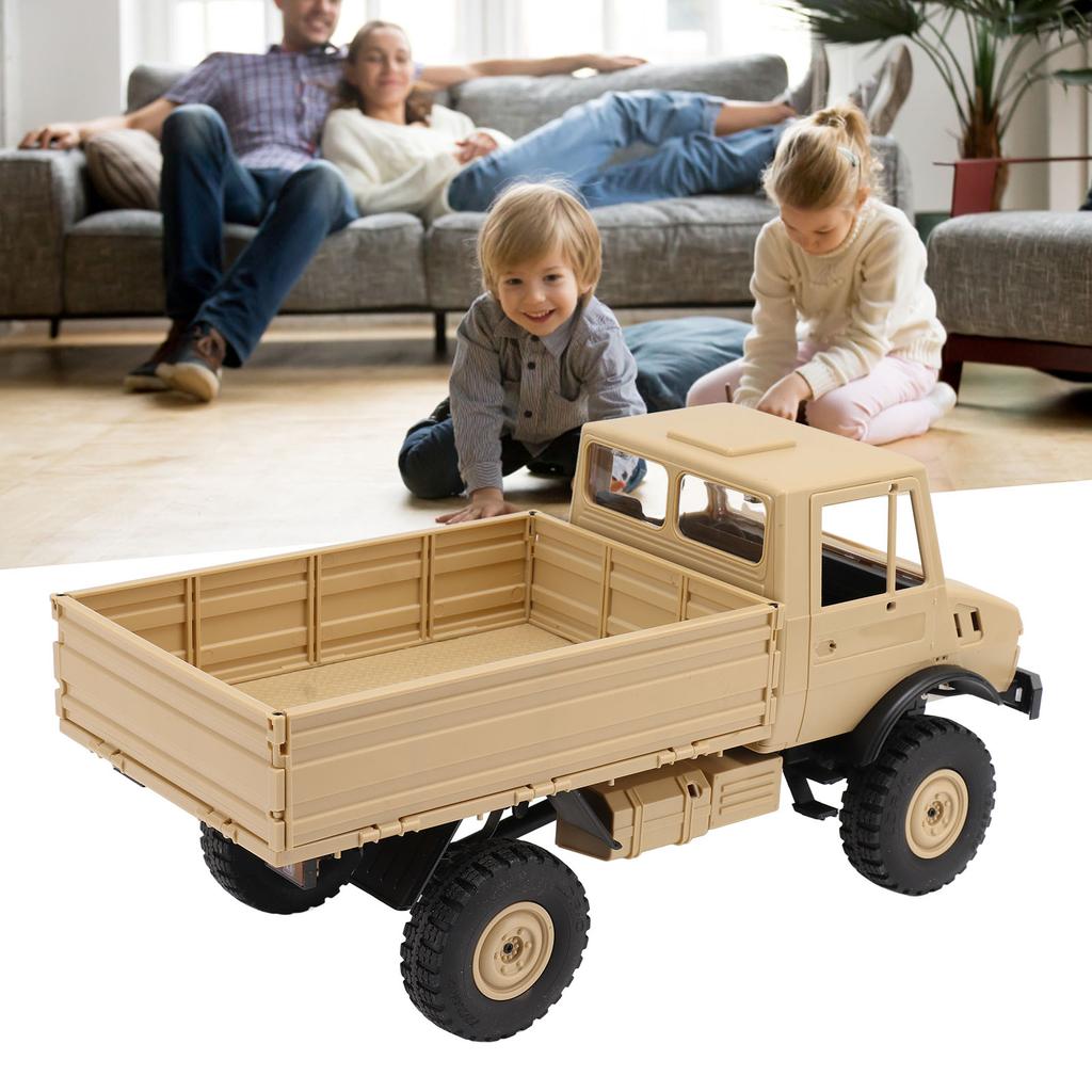 1:12 Full Scale RC Truck 2.4G Remote Control RC Climbing Car 4 Wheel Drive Off Road RC Car with Lamp Set for Kids