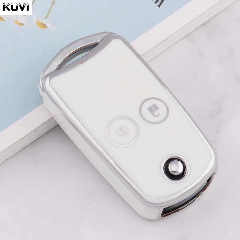 New Tpu Car Flip Key Case Cover Shell For Honda Civic Fit Accord Crv Hrv Jazz Odyssey For Acura Tl Tsx Zdx Rsx Crz Accessories