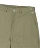 BEYOND CLOSET [Collection Line] Herringbone Texture Cutting Detail Carpenter Pants Khaki