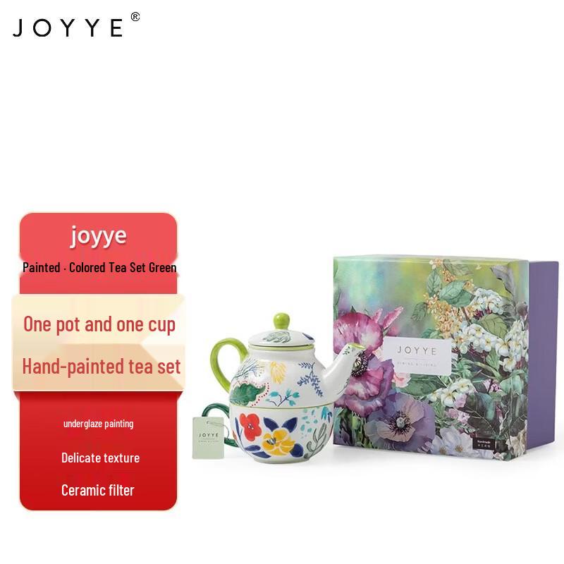 JOYYE Painted Ceramic Tea Set