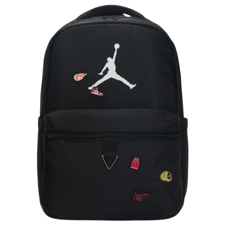 New Jordan Polyamide Backpack Medium Size Unisex Black JD2533057GS-001