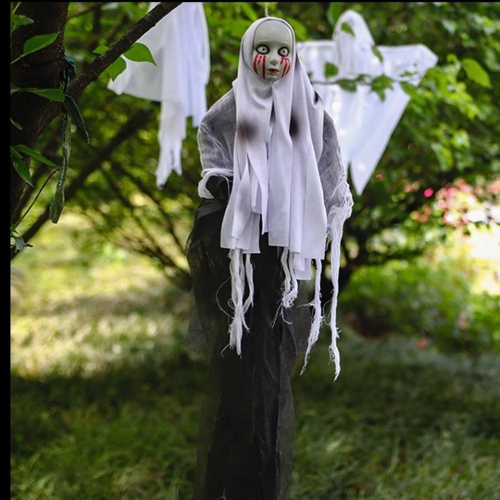 Horror Haunted House Props Party Halloween Party Supplies Fashion Scary Pendant  Halloween Party