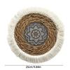 Hangings Weave Plate Wall Decorations Straw Rattan Round Basket Decorations