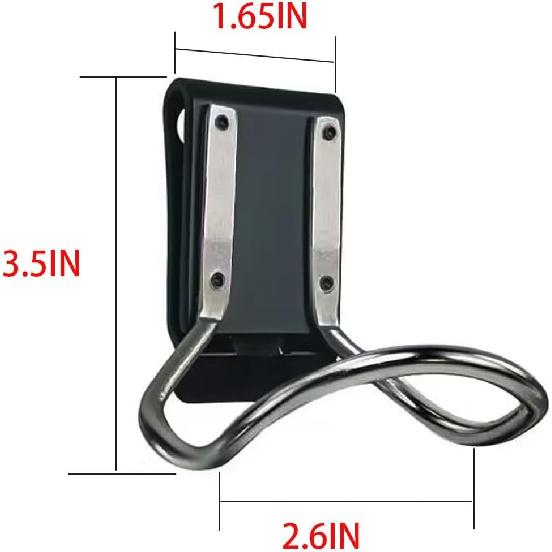 Holster Belt Hook Holder Suitable for Wrench, Tape Measure, Flashlight, Drill