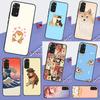 Urocza Kreskówkowa Sztuka Shiba Inu Pokrowiec Dla Xiaomi Redmi Note 13 14 Pro 12 11 9 10 9S 10S 11S 12S Redmi 14C 10C 12C 13C Etui