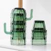 Changbaosen Cactus Glass Cups - 4 Piece Set