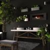 Wall Mounted Bioethanol Fireplace DELTA 2 Black with Glazing TÜV