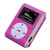 Mini MP3 Player Portable Metal Clip Music Supporting 3.5mm Interface Micro Stereo Fashion Display Relaxing