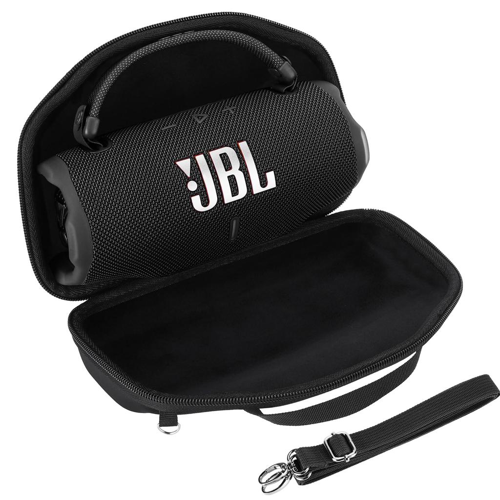 Peyyargo Storage Case Compatible with JBL CHARGE 6 Dustproof and Waterproof Portable Bluetooth Speaker (Black)
