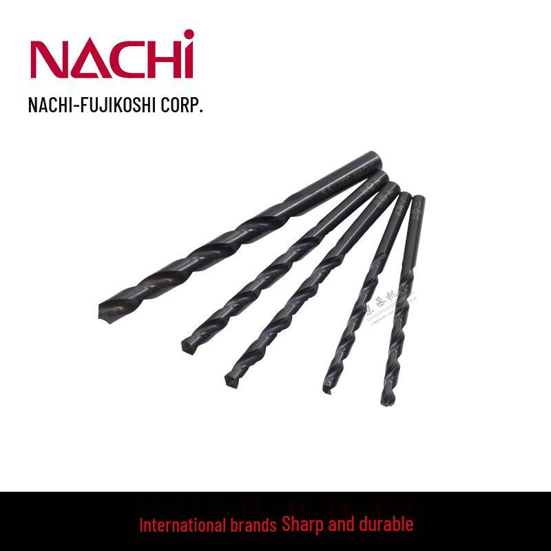NACHI High-Speed Steel Straight Shank Twist Drill Bits, Size M1.6-M3.0