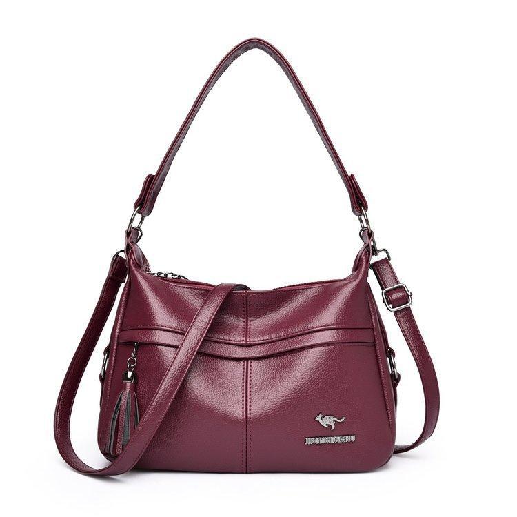 Simple, fashionable and exquisite women's bags, women's messenger bags, zipper women