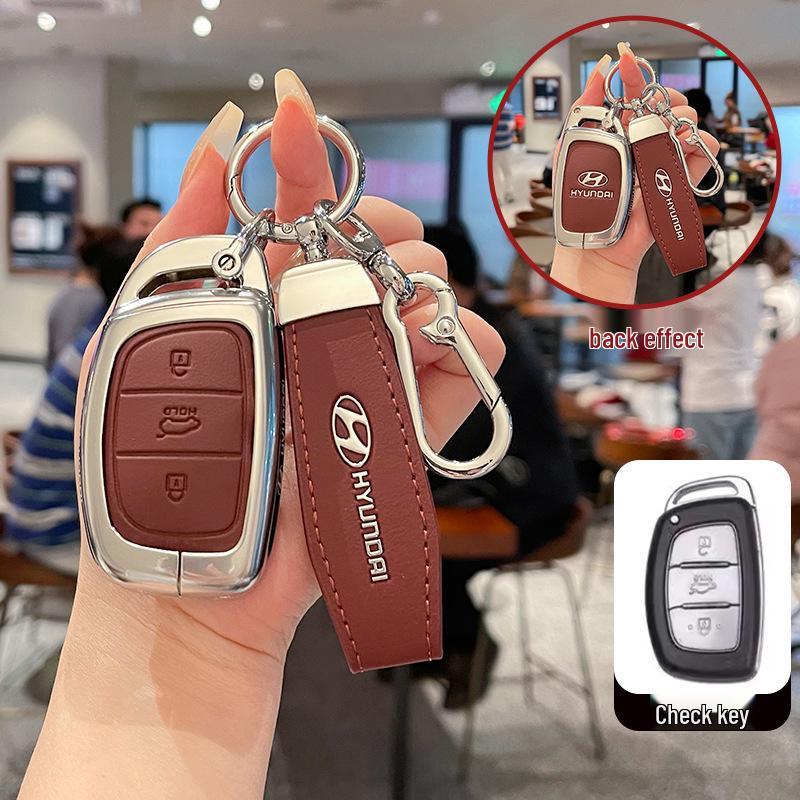 Hyundai Key Case Compatible with Mingtu, ix35, ix25, Langdong, Lingdong, Tusheng, Sonata 9, Reina Models