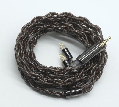 To Upgrade Earphone Replacement Cable To [JSHiFi-Chen] 2-Pin 2.5mm Re-Cable, 4-Core Silver/Copper Mix, 2-Pin Cable, 2.5mm Cable, (2-Pin 2.5mm)