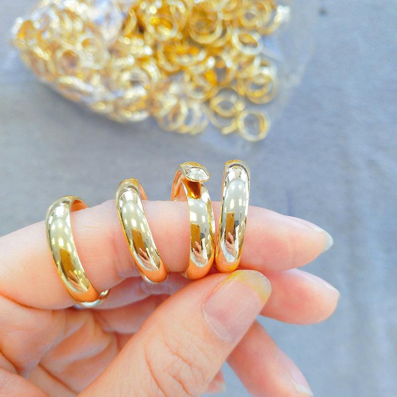 Versatile Minimalist Vietnamese Sand Gold Band Ring Perfect For Couples Unique Accessory Fashion