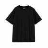 Summer Shoulder Cotton Short-sleeved T-shirt Women's Round Neck Solid Color Loose Large Size Women's New Top