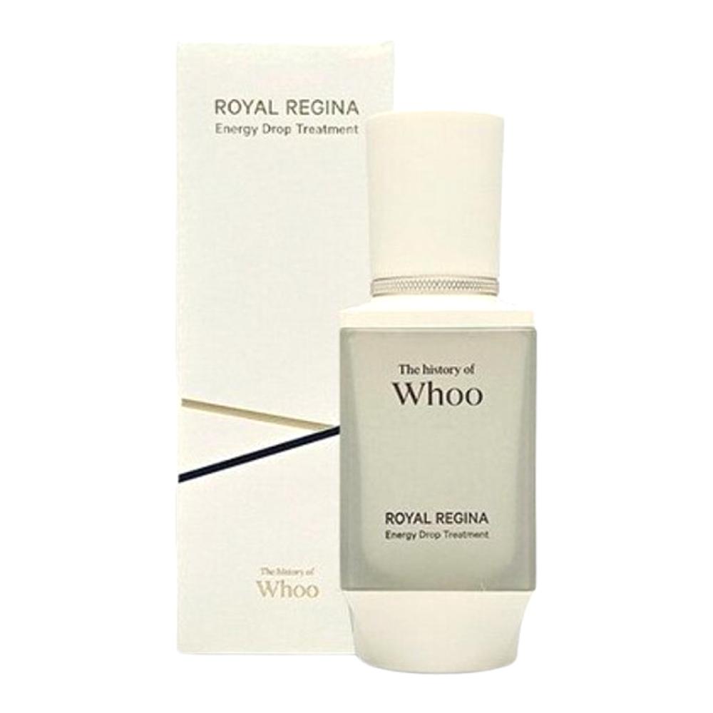 

The History of Whoo Royal Regina Energy Drop Treatment 75 мл Корейская травяная антивозрастная и питательная эссенция Омолаживающая и увлажняющая K-Beauty уходовая косметика 75ml