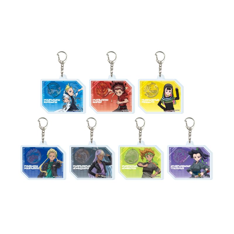 

BEYBLADE X 02 Acrylic Keychain Box 7-piece