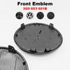 W125VW Car Logo Emblem Hood Front Rear Tail Mark Rear Badge 3G0853601B Replacement Accessories For Volkswagen Passat B8 2016-2018