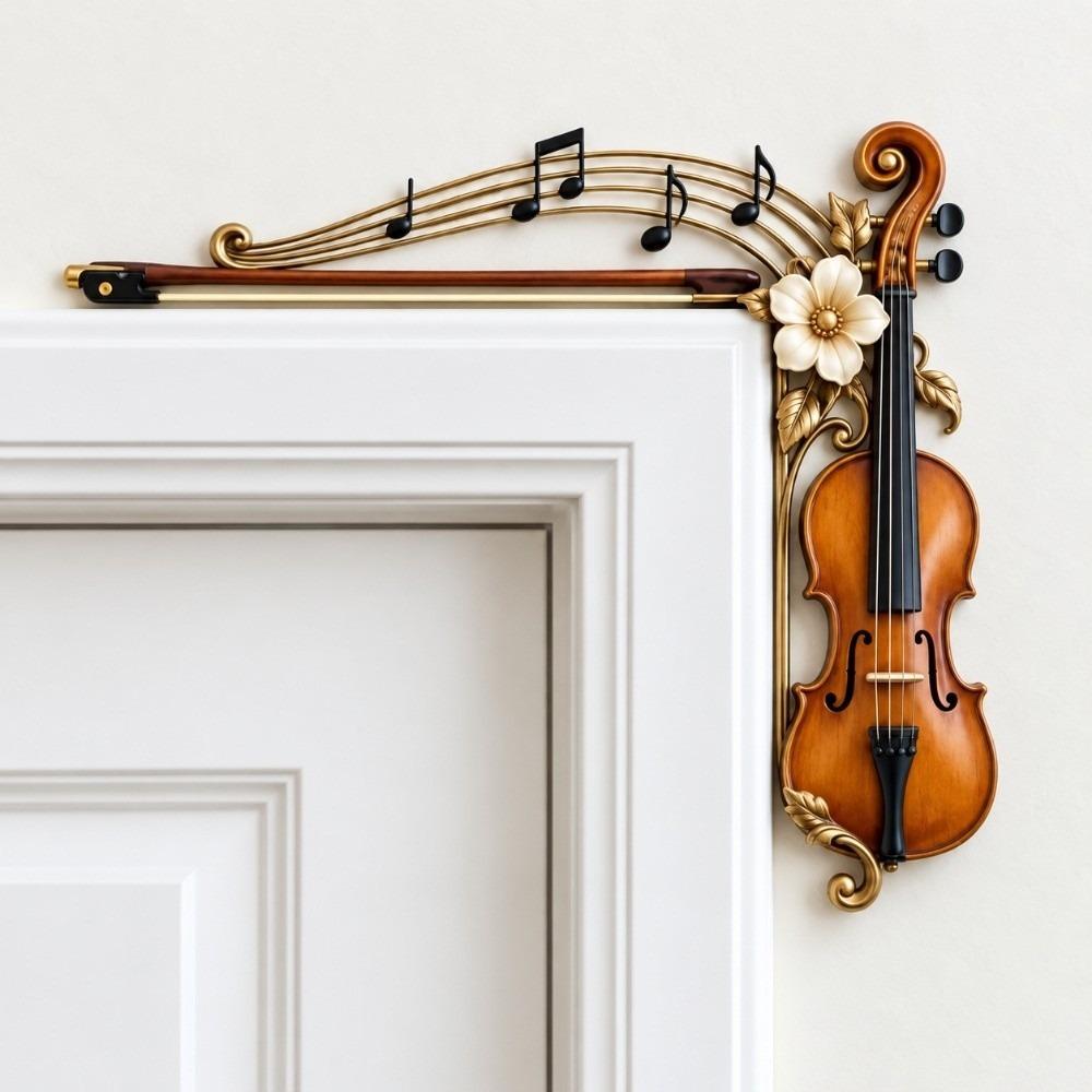Wooden Door Topper Double-sided Printing Door Frame Decoration Animal Door Corner Decor Bar