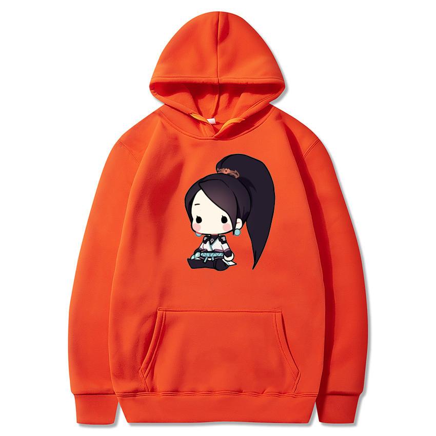 New VALORANT Hoodies Anime Cartoon FPS Game Print Streetwear Unisex Women Fashion Oversized Sweatshirts Hoodie Pullovers Tracksuits