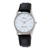 [Citizen Q&Q] Uhr Analog Wasserdicht Lederarmband QA00-301 Herren Schwarz