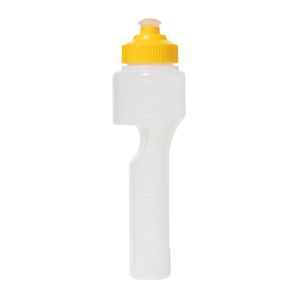 WellBe Running Bottle Shake Hands (Increased Capacity and Fit) Yellow