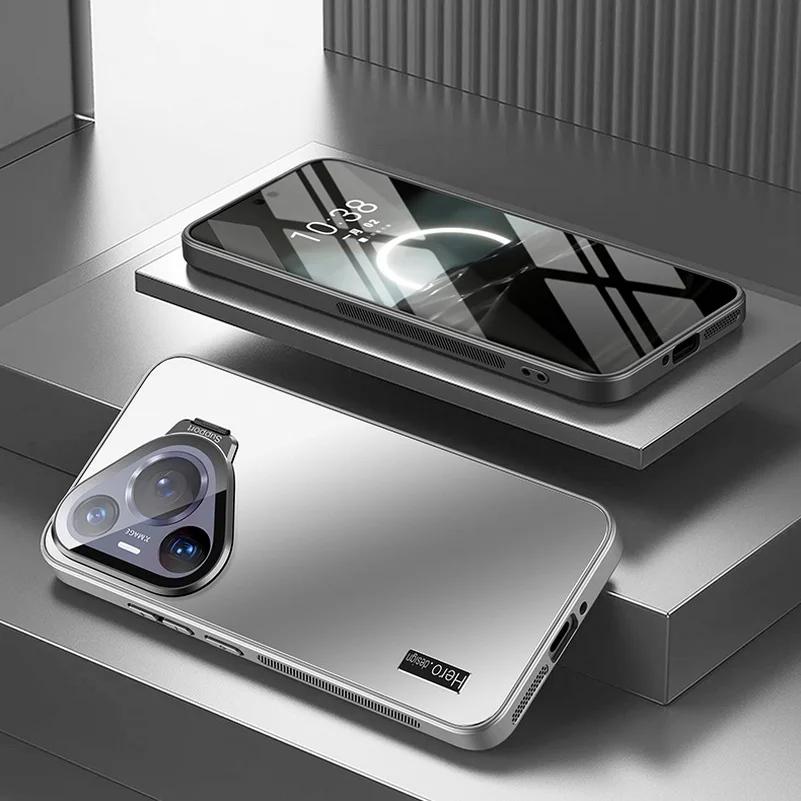 Case For HUAWEI Pura 80 Ultra Camera Lens Protection Invisible bracket Holder Shockproof Cover for Pura 80Pro + Matte Bumper Shell